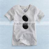 Wholesale Children's Boutique Baby Clothing Breathable Cotton Summer Short Sleeve Cotton T-shirt thumbnail-3