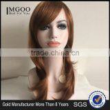 Women Brown Natrual Straight Wigs European Virgin Hair Wigs Lace Front Jewish Wigs thumbnail-1