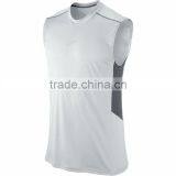 Fitness Customized Mens BaSEtball Sports Sleeveless T-shirt thumbnail-1