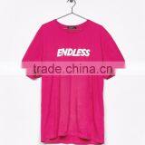OEM Service Men Cotton Pink t Shhirt Manufacturing thumbnail-4