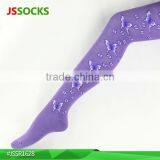 Purple Colored Sex Pantyhose Tights With Nice Pattern thumbnail-1