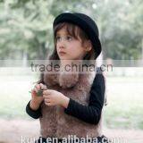 Girls Faux Fur Vest European Style Kids Fashion Waistcoat 2-10 Years Winter Warm Jacket Children Soft Outwear New Arrival thumbnail-2