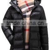 Wholesale Custom High Quality Girls Long Duck Filled Winter Waterproof&windproof Warm Down Coat thumbnail-2