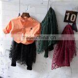 S65710A Kids Baby Girls Skirts Spring Autumn Gauze Pantskirt thumbnail-1