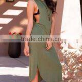 Women Clothing Latest Fashion Dress Design Crochet Lace Causal Sun Dresses thumbnail-1