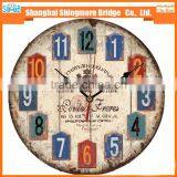 China Cheap Wholesale High Quality Decoration Round Wall Clock thumbnail-3