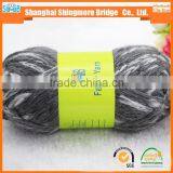 China Tube Yarn Supplier Hot Wholesale Fashion Hollow Yarn for Knitting With Factory Price thumbnail-5