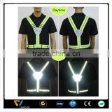 Hi-viz Orange Safety Straps / Fluorescent Yellow Green Reflective Safety Vest thumbnail-6