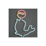 Sell Neon Dolphin With Ball Sculpture thumbnail-1