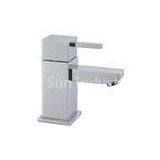 HN-4A63, Modern Square Basin Tap Faucets For Under Counter Basin Installation