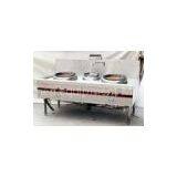 Energy-saving 550W Commercial Gas Burner Cooking Range 1900x950x1150mm For Hotel