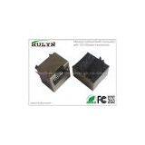 Minisize Vertical Rj45 Jack With Transformer