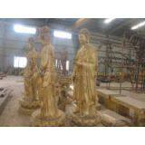 Chinese Antique Copper Standing Avalokiteshvara thumbnail-3