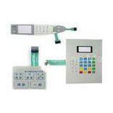 SGS Dull Polish Membrane Switch Keyboard 0 - 30V DC Rated Current For Instruments