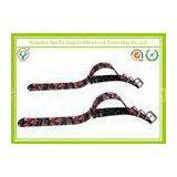 Durable Colourful Wrist Nylon Watch Strap With Flower Pattern For Men / Women thumbnail-1