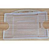 Card Holder Type Landscape PP Plastic Logo Printing Conference Lanyard Card Holder thumbnail-2