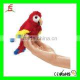 Lovely Bird Toys Mini Plush Finger Puppets Eagle Parrot thumbnail-1