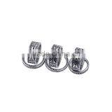 2017 Hot Fashion Bohemian Gypsy Silver Alloy Rings 6 Piece Set thumbnail-6