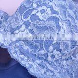 High Quality Fashion Fat Women Blue Brassiere thumbnail-4