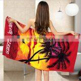 Popular Sublimated Custom Beach Towel for Sexy Girls