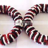 Belly Dance Bracelet-Bollywood Bangles-Traditional Pearl Beaded Bangles-Pearl Jewellery-Wedding Wear Bangles Wholesale thumbnail-3