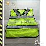 Reflective Vests With CE EN13356 For Night Jogging Withe PVC Bag/reflective Safety Vest