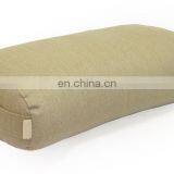 Wholesale Custom PU Batting 65*24*13cm Organic Cover Rectangular Yoga Bolster thumbnail-2