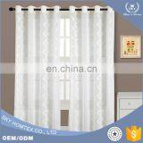 China Supplier Embroidery Sheer Curtains Ready Made Voile Curtains For Living Room, Bedroom thumbnail-2