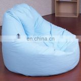 Simple style round shape bean bags coral fleece soft beanbag