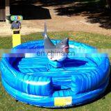 Commercial Cheap Price Inflatable Mechanical Shark Rodeo Simulator for Sale thumbnail-2