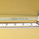 Wesda Bathroom Accessory Glass Shelf With Stainless Steel Border C009 thumbnail-1