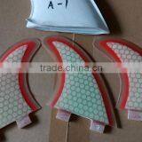 Fiberglass Honeycomb Surfing Fin FCS and FUTURE Type JSF011 thumbnail-1