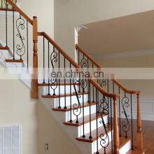 Royal Internal Decoration Wrought Iron Stair Railing Panels thumbnail-4