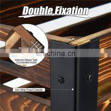 Rustic Finish Nesting Boxes Fruit Wooden Crates in Bulk Vintage Home Garden Stacking Wooden Rustic Custom Wood Crates thumbnail-4