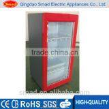68L Glass Door Mini Fridge Showcase Glass Refrigerator thumbnail-2
