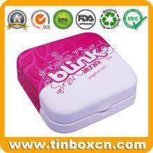 Popular Hinged Rectangular Mint Tin and Candy Tin With Flip Lid thumbnail-3
