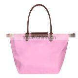 Online Shopping Fashion Foldable Nylon Ladies Tote Shopping Bag thumbnail-3