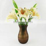 Murano Glass Vases Oval Glass Vase Decorative Glass Stones for Vase