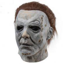 Michael Myers Mask Halloween Latex Creepy Theme Movie Mike Myer Cosplay Party Headgear Masks thumbnail-4