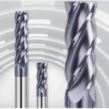 5D Aiticrn Coating Twist Drill Bit Tool Internal Cooling Solid Carbide Drill for Cut Steel Cut Copper Cut Alumilum thumbnail-4
