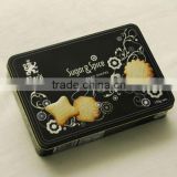 rectangle biscuit tin box