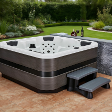 AzerbaijanVilla Whirlpool Bath TubBuilt-incirculationsystemkeepsthewaterflowing thumbnail-4