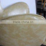 Wood Imitation Modern Leather Dining Chairs Designs With Arm thumbnail-3