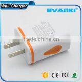 Factory Price Top Quality Portable 5V/2.1A LED Light Dual USB Charger Travel USB Wall Charger for Iphone/samsung Free Sample thumbnail-5