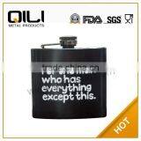 Fashion Color Painting Stainless Steel Wishky Bottle thumbnail-1