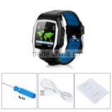 Black Blue Men Sport Running Pedometer Sedentary Reminder Heart Rate And GPS Positioning Compass Micro SIM Card Smart Watch GT68 thumbnail-6