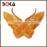 Hot Sale Butterfly Design Embroidery Motif Polyester Applique for Garment Decoration thumbnail-1