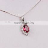 Wholesale Luxurious American Diamond 18K Gold Jewelry Necklace thumbnail-5