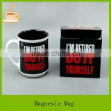 ceramic souvenir mug with customized logo manufacturer