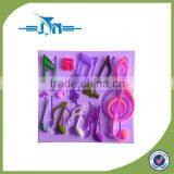 3D Musical Note Silicone Cake Mold Wedding Bread Baking Tool Soap Chocolate Mold thumbnail-2